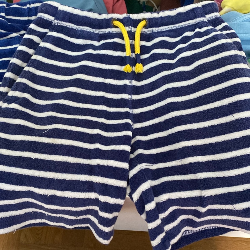 Mini Boden terry shorts 8 boy